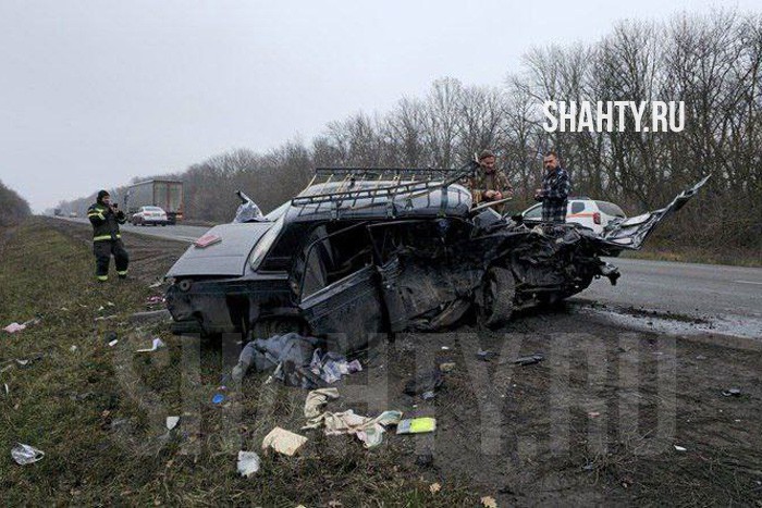 Пострадал водитель в ДТП на встречке на трассе Новочеркасск — Каменоломни