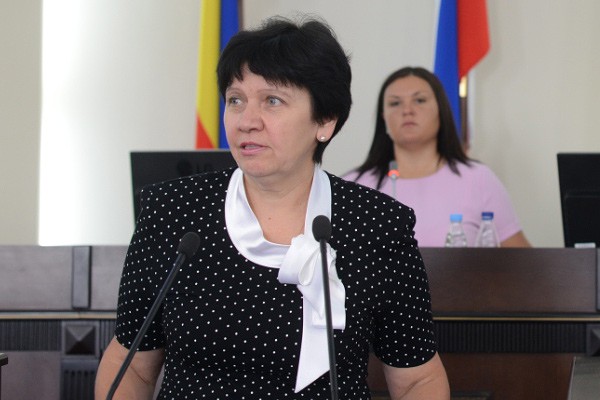 Захотела заместителя председатель КСП г. Шахты Галина Аверкина
