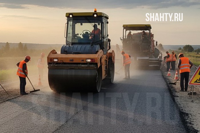 В Шахтах асфальтирование на Садовой отложили на весну