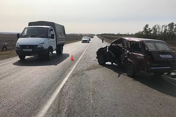 Смертельное ДТП: ВАЗ врезался в Datsun на дороге Гуково — Новошахтинск
