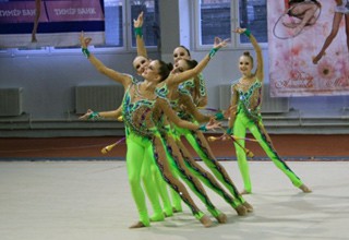 В г. Шахты проходит Первенство области по художественной гимнастике