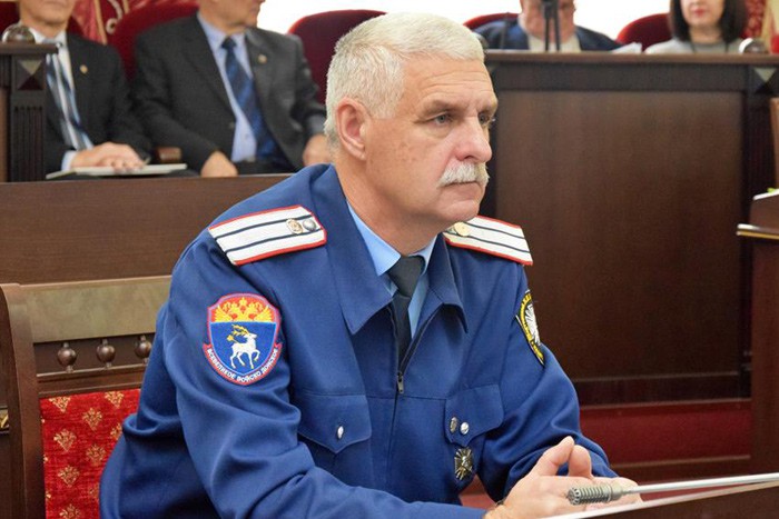 Донской атаман Виталий Бобыльченко из г. Шахты решил помирить реестровых и не реестровых казаков