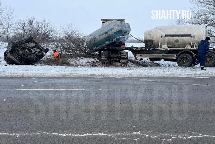 Погиб водитель внедорожника на трассе Новочеркасск — Каменоломни неподалеку от г. Шахты
