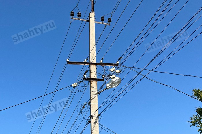 Без света в понедельник в Шахтах останутся 19 улиц