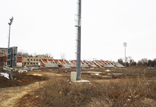 В г. Шахты заморожена еще на 2 года реконструкция стадиона «Шахтер»