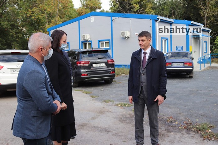 В Шахтах возвели здание новой подстанции скорой медицинской помощи