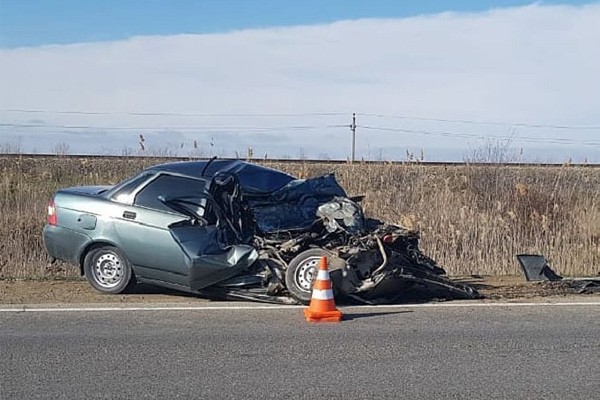 На трассе погиб 34-летний водитель «Приоры», улетев в кювет