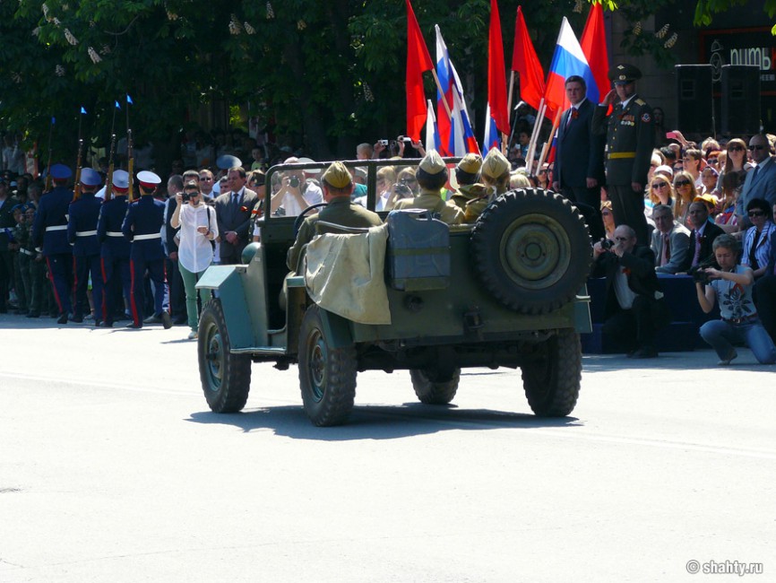 Парад ко Дню Победы в Шахтах, ГАЗ-67б